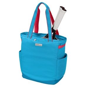 NWT Wilson Tennis Tote Aqua/Coral